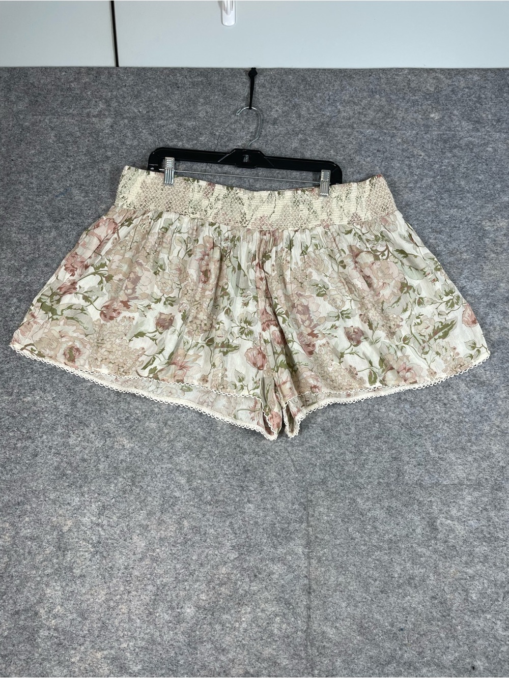 Denim & Supply Ralph Lauren Floral Shorts XL Boho Cottagecore Festival